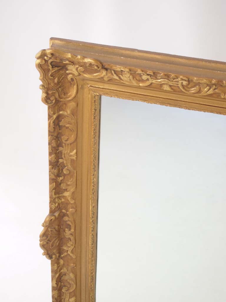 Large Vintage Gilt Framed Mirror